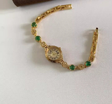 Emerald Special-interest Design Quartz Watch