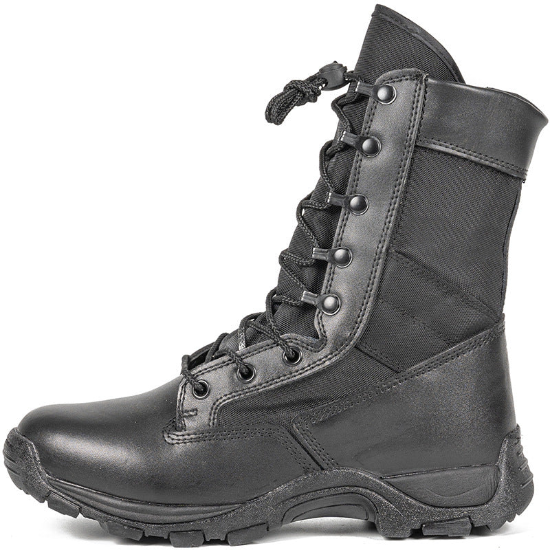 High-top Combat Boots Green Desert Boots Light Combat