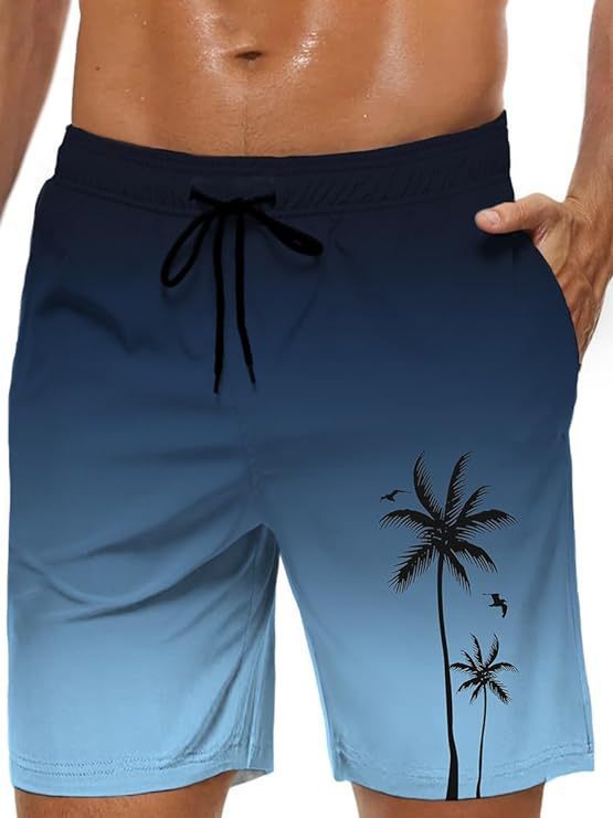 Hawaiian Series 3D Printed Summer Loose Beach Pants