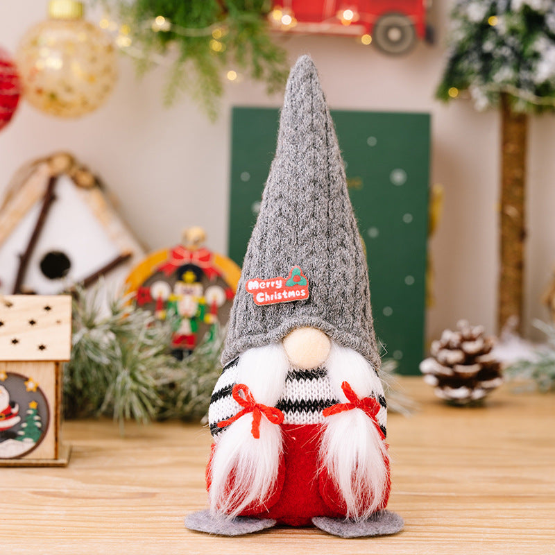 Pocket Pointed Hat Faceless Doll Christmas Decoration Supplies