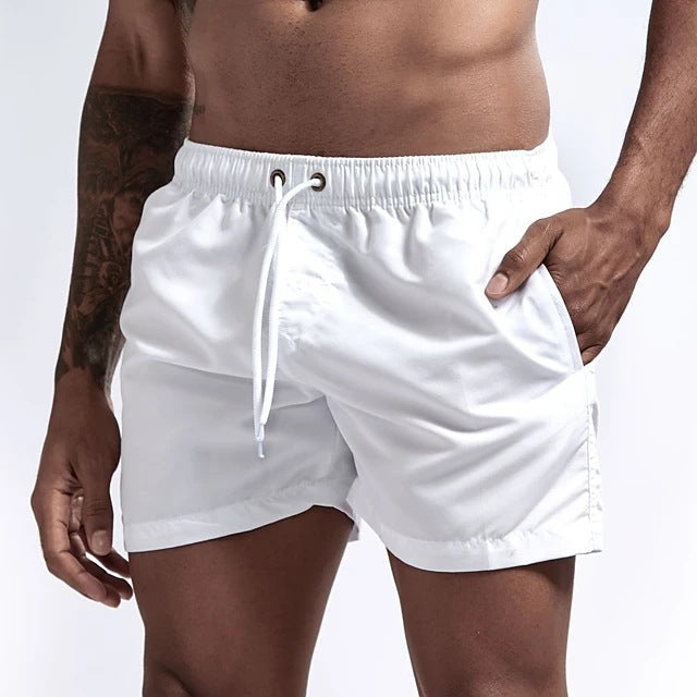 Casual Candy-colored Men's Beach Shorts