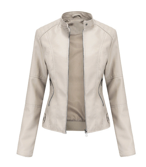 European And American Women's Leather Jackets