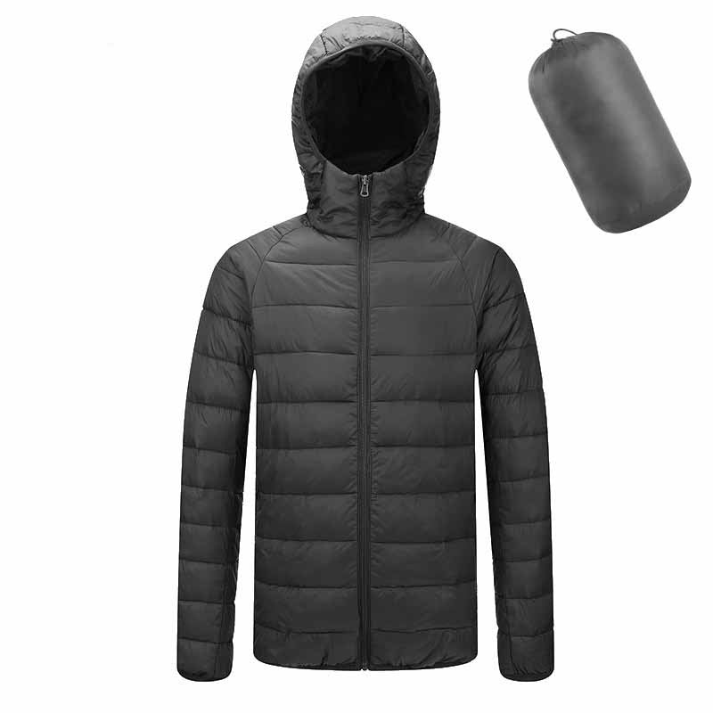 Fashion Men's Thick Hooded Cotton Jacket