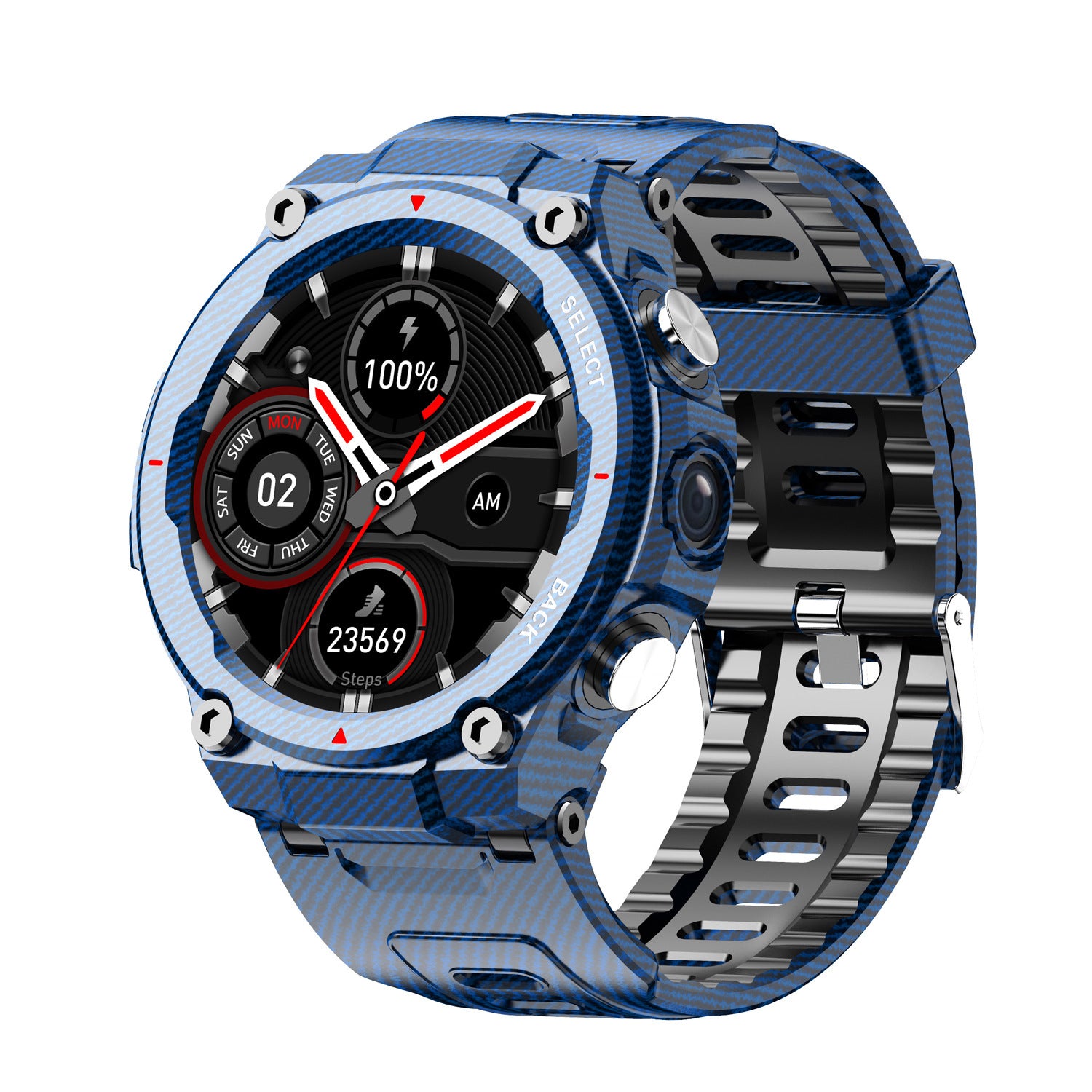 Full-circle Full-view Bluetooth 4G Card Three-proof Watch