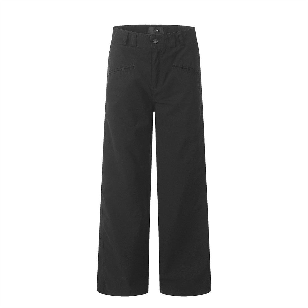 Fashion Brand Loose-fitting Wide-leg Trousers Men's Design