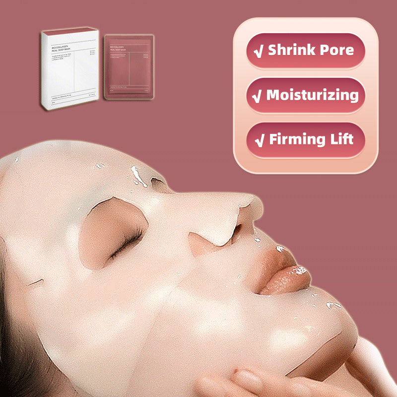 Face Mask Shrink Pore Moisturizing Refreshing Brightening Firming Lift Nourish Skin Care Deep Hydration Moisturizer